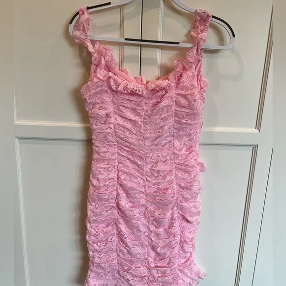 Selfie Leslie dress size L. Pink. New with tags. - Picture 2 of 4